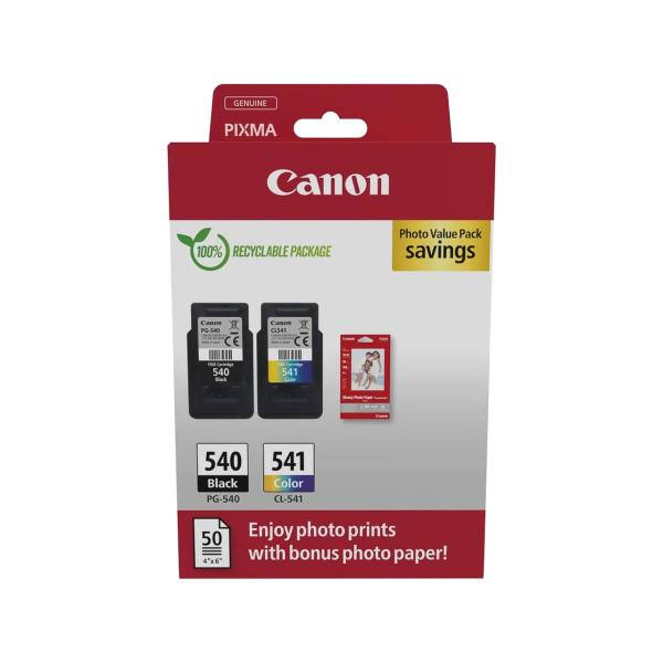 5225B013 CANON PG540B+CL541C Pixma MG Tinte+Fotopapier (2) blk-col ST w/o SEC