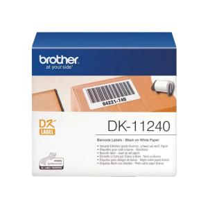 DK11240 BROTHER QL1050 ETIKETTEN WEISS 600Stk/Rolle 102x51mm