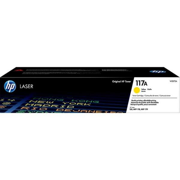 Toner 117A für Color LaserJet 150a, gelb hp W2072A (0193424172825)