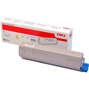 46471113 OKI C8xx Toner yellow 5000 Seiten