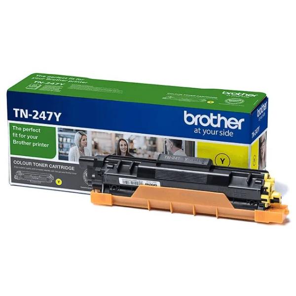 Toner für HL-L3210/ L3210CW, gelb brother TN-247Y (4977766787550)
