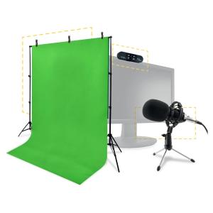 STEELPLAY GAMING PRO HD STREAMERS 4IN1 EIAUT000051 Mikro+Kamera+Screen+Tripod