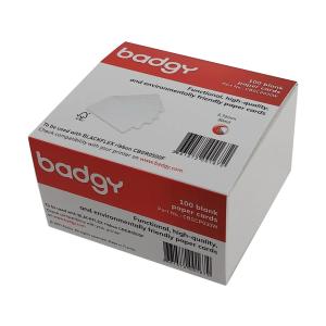 EVOLIS HIGH TRUST PAPIER KARTEN (100) CBGCP030W 85.6x54mm 30mil schwarz-weiss