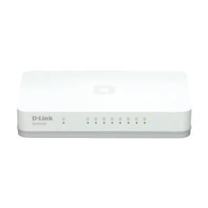 D-LINK GOSW-8G/E GIGABIT SWITCH Standalone 8xRJ45 weiss unmanaged GO-SW-8G/E