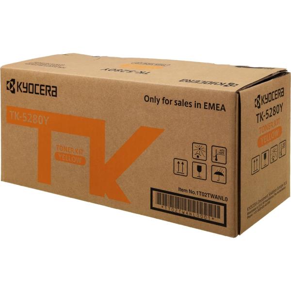 KYOCERA Toner für KYOCERA/ Mita Ecosys TK-5280K, gelb KYOCERA/ MITA TK-5280Y (0632983049563)