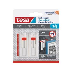77774-00000-00 TESA Tapete+Putz Klebenagel (2) 2Stück bis 2x1000gr