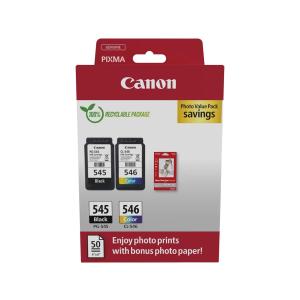 8287B008 CANON PG545+CL546 Pixma MG Tinte+Fotopapier (2) blk-col ST w/o SEC