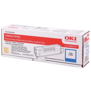 43865723 OKI C5xxx Toner cyan 6000Seiten