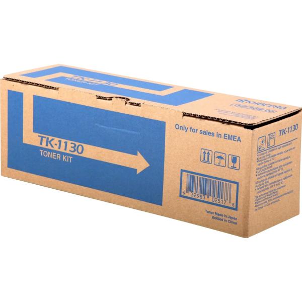 KYOCERA Toner für KYOCERA/ mita FS-1030MFP, schwarz KYOCERA/ MITA TK-1130 (0632983025178)