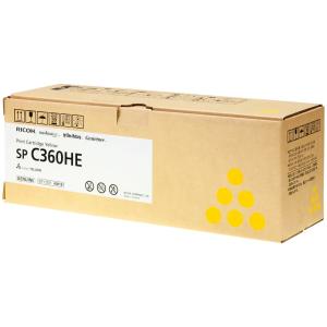 408187 RICOH Type SPC360HE SP Toner yellow HC 5000Seiten