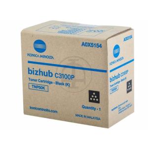 A0X5154 KONICA TNP50K Bizhub Toner black 5000Seiten