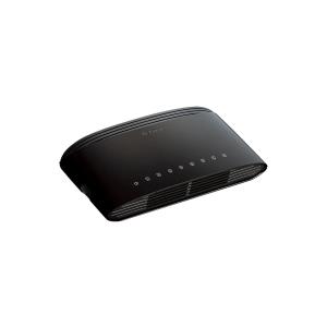 D-LINK DES1008D/E FAST ETHERNET SWITCH Standalone 8xRJ45 schwarz unmanaged DES-1008D/E