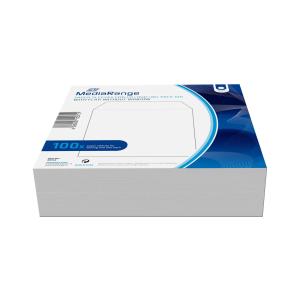 MEDIARANGE CD PAPIERHUELLEN 1DISK (100) BOX66 Leerhuellen weiss