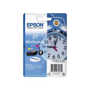 Original Epson Tintenpatrone MultiPack CMY (,27,T27054012) C13T27054012 (8715946625829)