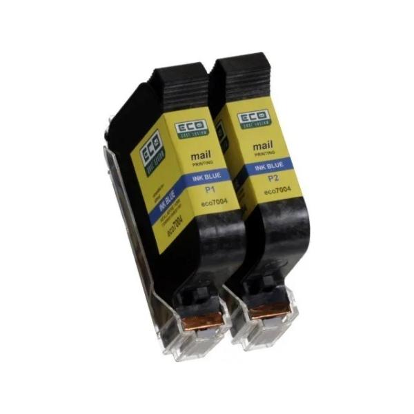 ECO7004 ECO-P-SYS Tinte (2) blue rebuilt 2x42ml