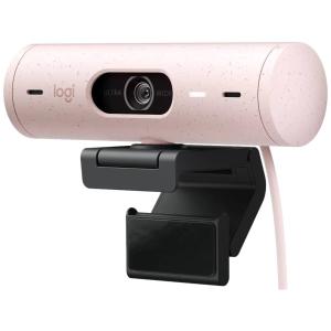 LOGITECH BRIO 500 FULL HD WEBCAM ROSA 960-001421 1080p Mikrofon Kabel