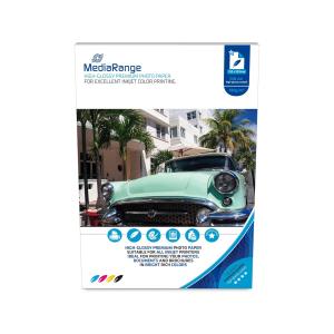 MRINK117 MEDIARANGE Fotopapier A4 (210x297mm) 50Blatt weiss 180gr