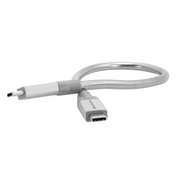 VERBATIM S+C USB-C/USB-C KABEL SILBER 48867 USB 3.1 GEN2 0.30m