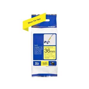 TZEFX661 BROTHER PTOUCH 36mm GELB-SCHW Schriftband 8m laminiert