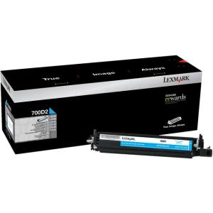 Lexmark 70c0d20 Cyan Entwicklereinheit, 1 St. (0734646436465)