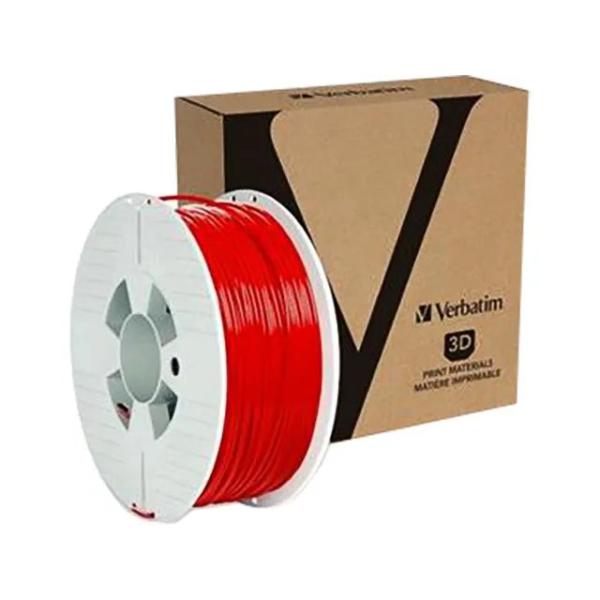 PLA 2,85mm RED 1kg VERBATIM 3D FILAMENT 55330