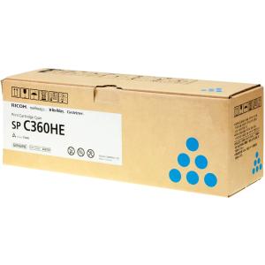 408185 RICOH Type SPC360HE SP Toner cyan HC 5000Seiten
