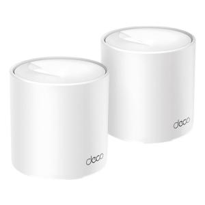 TP-LINK AX1500 WHOLE HOME MESH WIFI6 (2) DECO X1500 300/1201Mbps 2.4/5GHz DECO X1500(2-PACK)