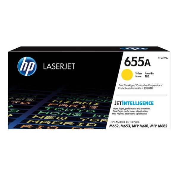 HP 655A Original LaserJet Toner Gelb CF452A