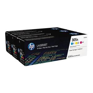Toner  305A für  Color LaserJet MFP M451dw, 3-farbig hp CF370AM (0887111403049)