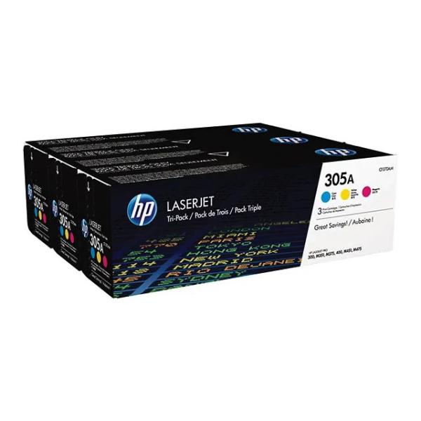 Toner 305A für Color LaserJet MFP M451dw, 3-farbig hp CF370AM (0887111403049)