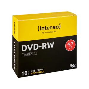 INTENSO DVD-RW 4.7GB 4x (10) SC 4201632 Slim Case