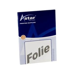 AS84004 ASTAR Laser Folie A4 (210x297mm) 100Blatt 100my