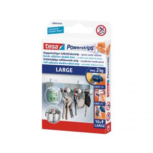 Powerstrips LARGE, Haltekraft: max. 2, 0 kg tesa 58000-00102-23 (4042448103932)