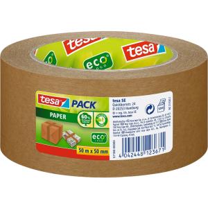 57180-00000-03 TESA Paper Packband braun 50mm 50Meter