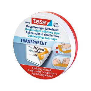 05338-00000-01 TESA Photo Klebeband transparent 15mm 10Meter doppelseitig