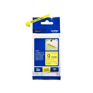 TZES621 BROTHER PTOUCH 9mm GELB-SCHW Schriftband 8m laminiert