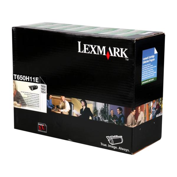 T650H80G LEXMARK Optra T Toner black HC rem. 25.000Seiten