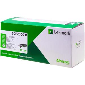 50F2000 LEXMARK 502 MS Toner black ST return 1500Seiten