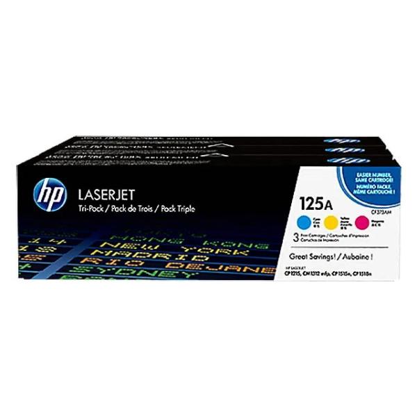 CF373AM HP 125A CLJ Cartridge (3) cmy 3x1400Seiten
