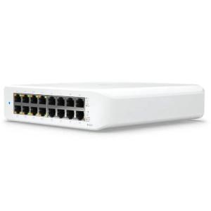 USW-LITE-16-POE UBIQUITI UNIFI SWITCH Standalone 16xRJ45 weiss managed