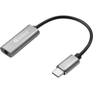 SANDBERG USB-C AUDIO ADAPTER 136-27 weiss