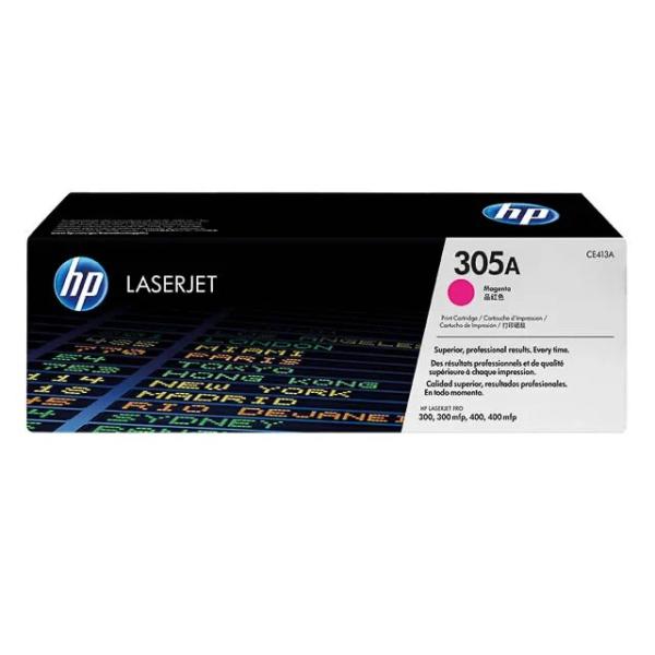 Toner 305A für Color LaserJet Pro M451dn, magenta hp CE413A (0884962772386)