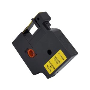 NEUTRAL DYMO S0720580 12mm SCHWARZ-GELB 45018 D1 Schriftband 7m N9140810040