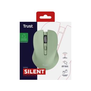 25042 TRUST Mydo eco Funkmaus 4Tasten silent gruen