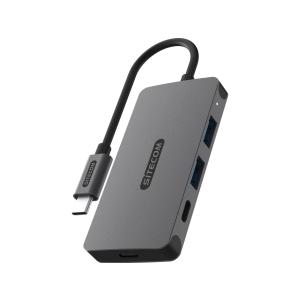 SITECOM USB-C TO 2xUSB-A + 2xUSB-C HUB CN-5013 10Gbps grau