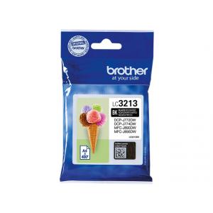 Tinte für  DCP-J572DW/ J772DW, schwarz brother LC-3213BK (4977766762250)