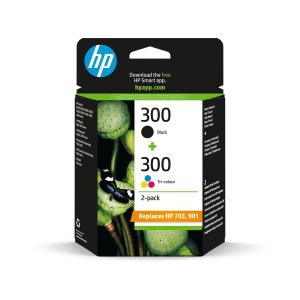 CN637EE HP 300 DJ Tinte (2) blk-col 200/165Seiten