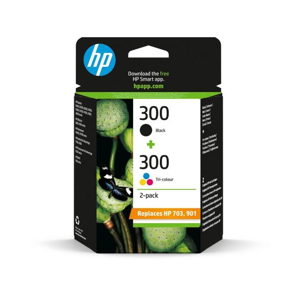 CN637EE HP 300 DJ Tinte (2) blk-col 200/165Seiten