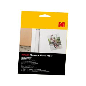 185Z001460 KODAK Fotopapier 10x15cm 5 Blatt weiss magnetisch