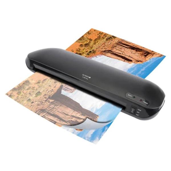 128 OLYMPIA LAMINIERGERAET A330+ A3 75-125µ 400mm/min 3128